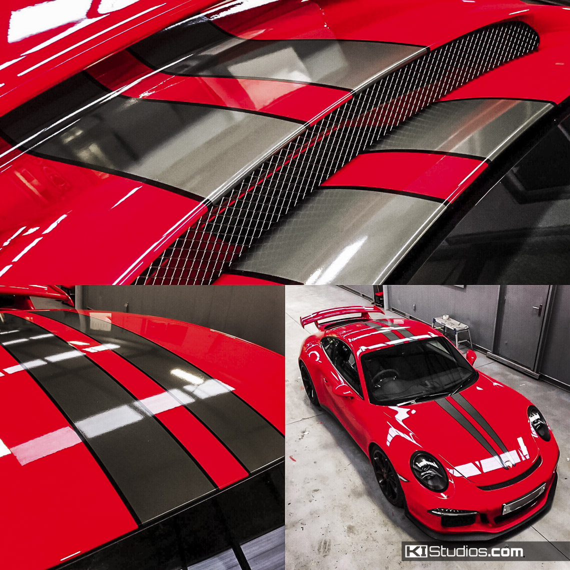 Porsche 991 GT3 008 KI Studios Stripes