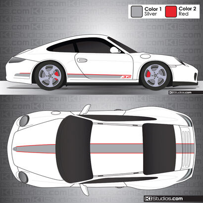 Porsche 997 Carrera Stripe Kit 001