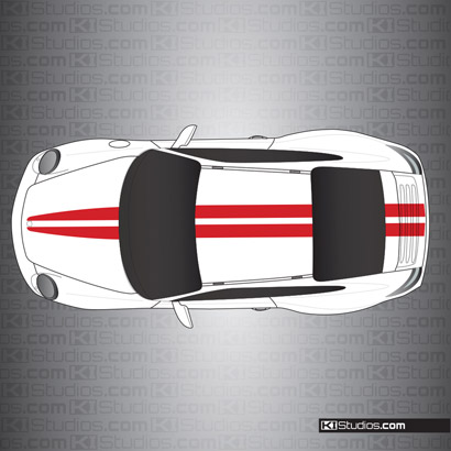 Porsche 997 Carrera Stripe Kit 007