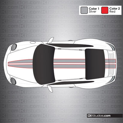 Porsche 997 Carrera Stripe Kit 008