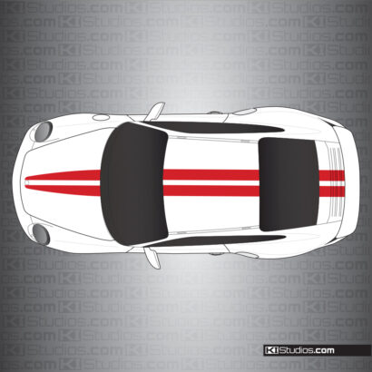 Porsche 997 Turbo Stripe Kit 007