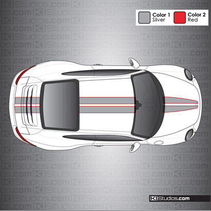 Porsche 991 Carrera Stripe Kit 008