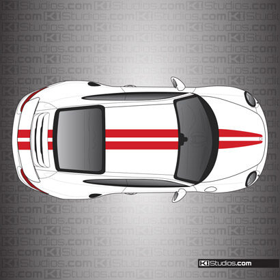 Porsche 911 Turbo Stripe Kit 007