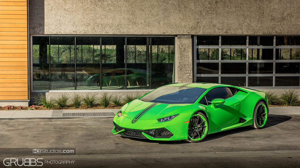 Lamborghini Huracan Stripe Kit 001 - JMFP Verde Mantis 3