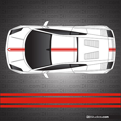 Lamborghini Gallardo Stripe Kit 001