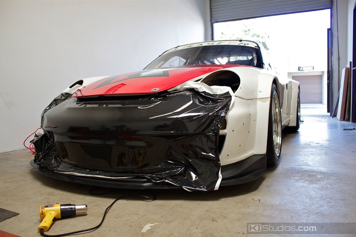 Blackstar Porsche Wrap