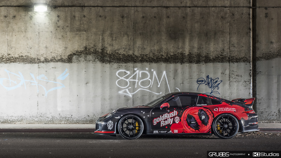 Deadpool Porsche 911 GT3 - Taylor Lynn Foundation