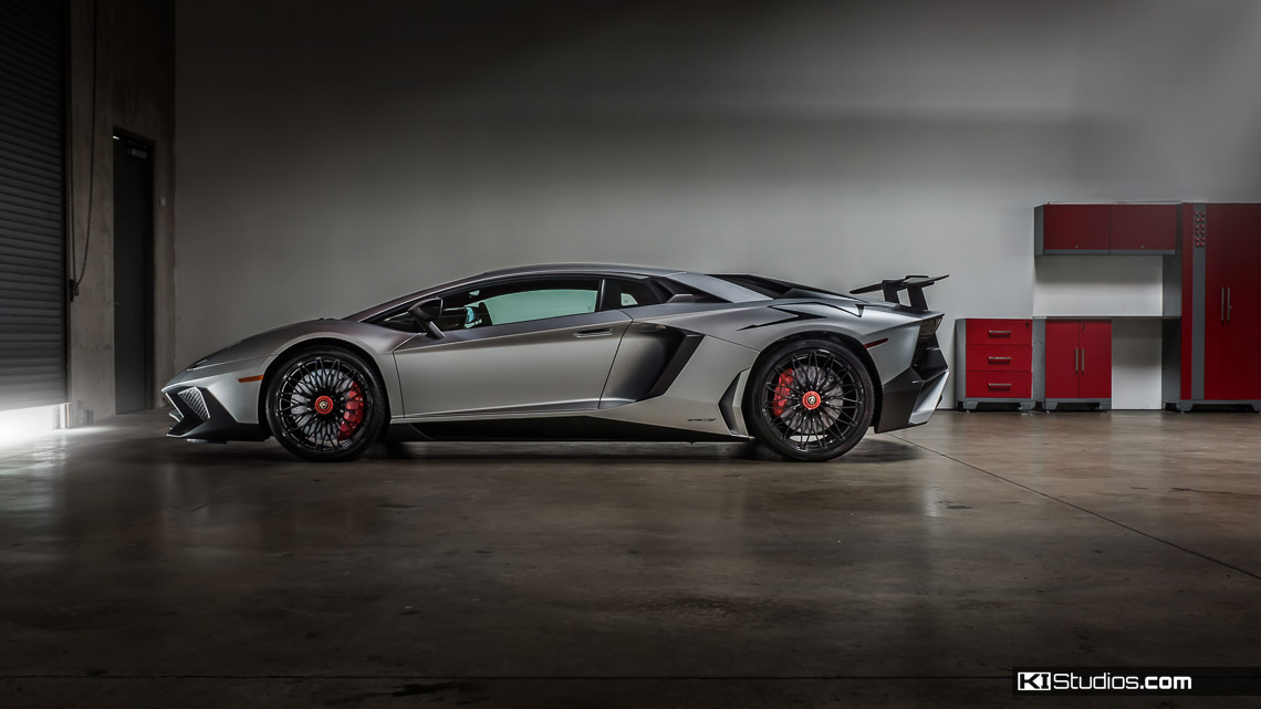 Lamborghini Aventador SV Side Profile - KI Studios