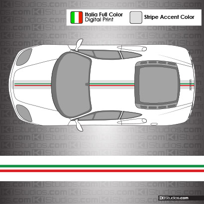 Ferrari 360 Challenge Stradale Stripes for the 360 Modena