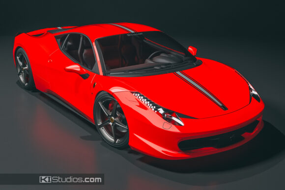 Ferrari 458 Italia 16M Stripes - 003 KI Studios