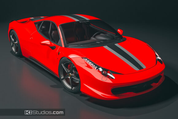 Ferrari 458 Italia Speciale Stripes