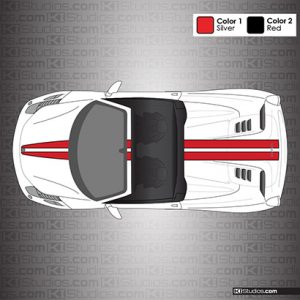 Ferrari 458 Spider Stripe Kit 001 Accent Color