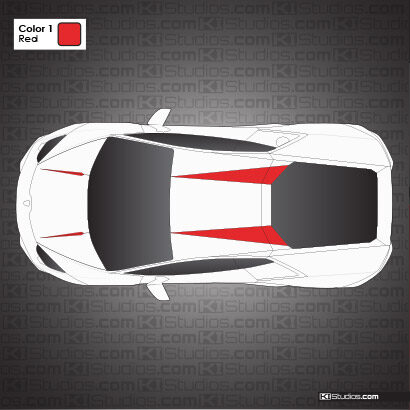 Lamborghini Huracan Stripe Kit 011 - Accents