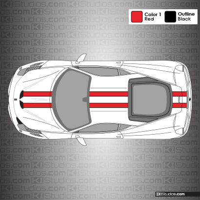 Ferrari 458 Speciale Stripes by KI Studios