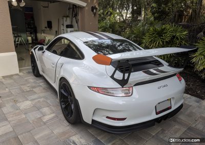 Porsche 991 GT3 RS Top Stripes Rear - KI Studios