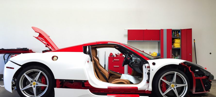 Car Wrap vs Paint - Ferrari 458 Spider Wrap Process