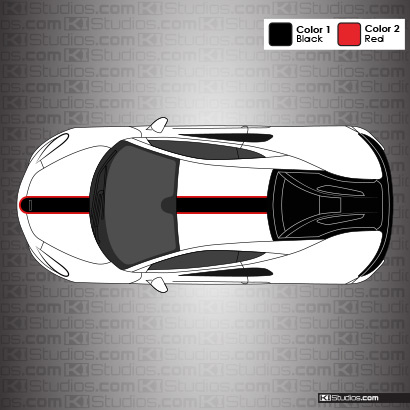 McLaren 570S Stripe Kit 001