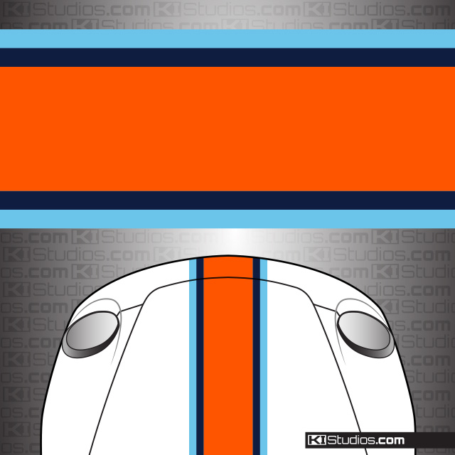 Gulf Style Universal Car Stripes - KI Studios