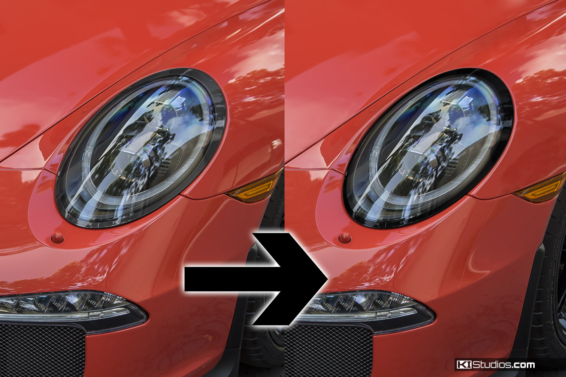 KI Studios Porsche 991 GT3/GT3 RS Headlight Trim