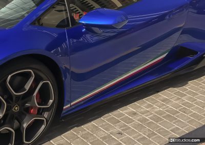 Lamborghini Huracan Performante Custom Stripes by KI Studios