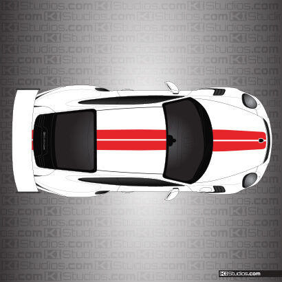 Porsche 991 GT3 RS Exclusive Series Stripes - KI Studios