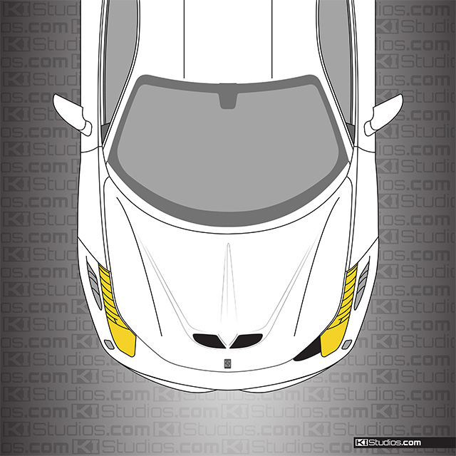 Ferrari 458 Speciale Yellow Headlights by KI Studios