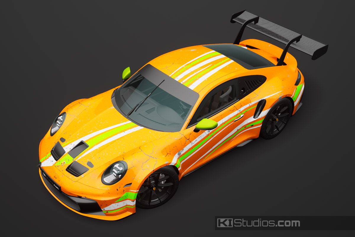 Porsche 992 Cup Car Wrap by KI Studios