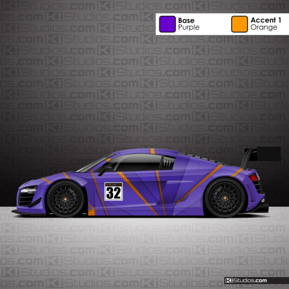 KI Studios Performance Racing Livery - Rift, for Audi R8