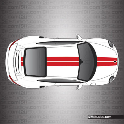 Porsche 991 Turbo Exclusive Series Stripes by KI Studios