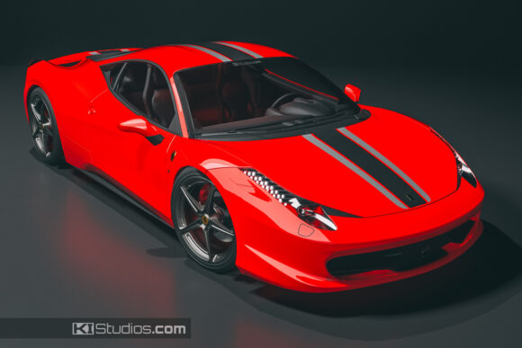 Ferrari 458 Italia F12 TDF Style Stripe Kit
