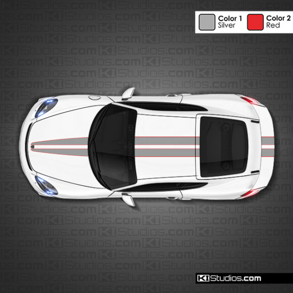 Porsche 718 GT4 Stripe 007