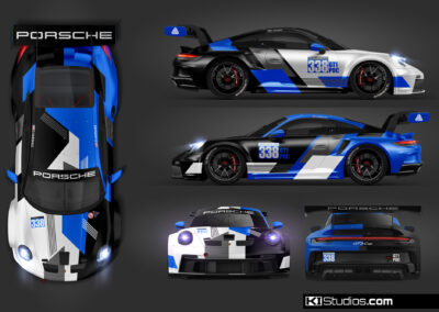 992 Porsche GT3 Cup livery Design