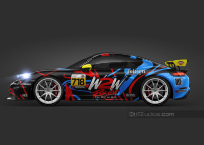 Custom Design, Porsche GT4 Clubsport livery