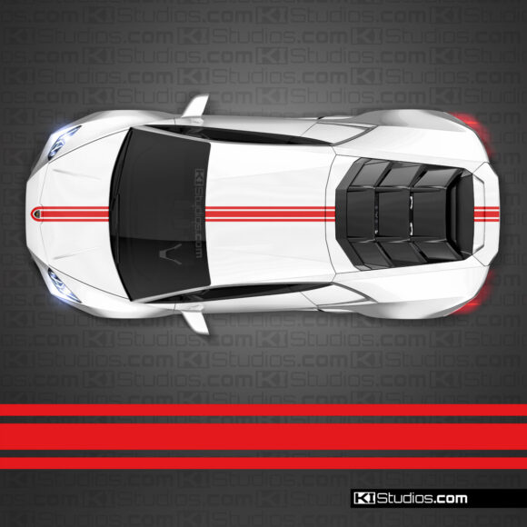 Lamborghini Huracan EVO RWD Stripe Kit 001