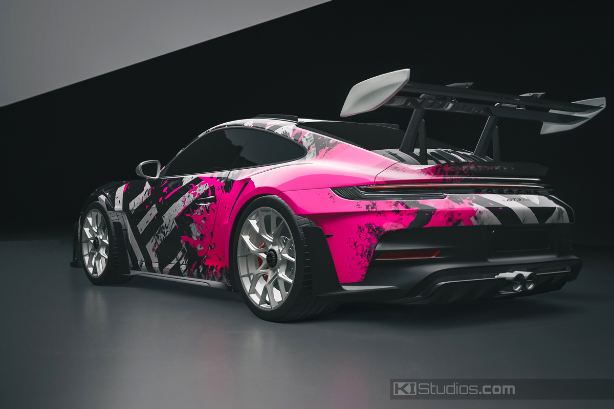 Porsche GT3 Cup Exclusive Racing Livery Wrap #005