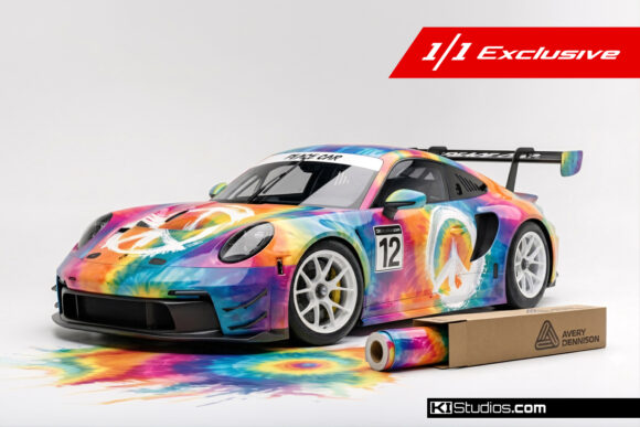 KI Studios Exclusively Porsche Racing Livery - Official Peace Car - Design 007